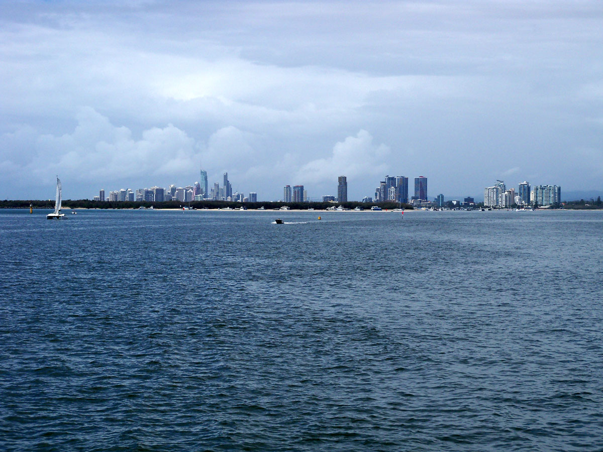 Die Skyline von Surfers Paradise