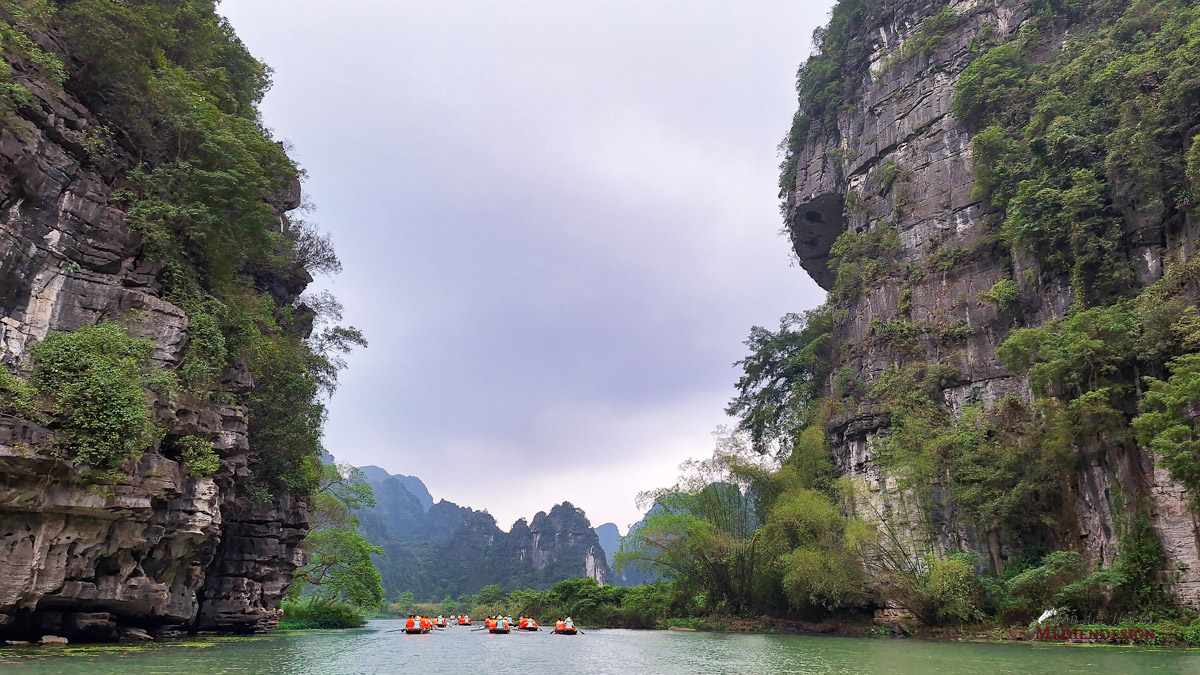 Auf dem Sao Khe Fluß