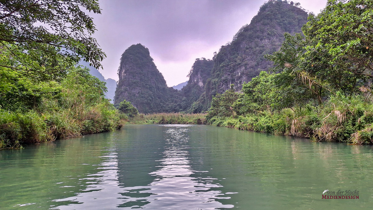 Der Sao Khe Fluss in Trang An