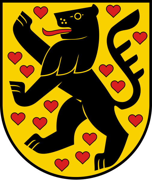 Das Stadtwappen von Weimar